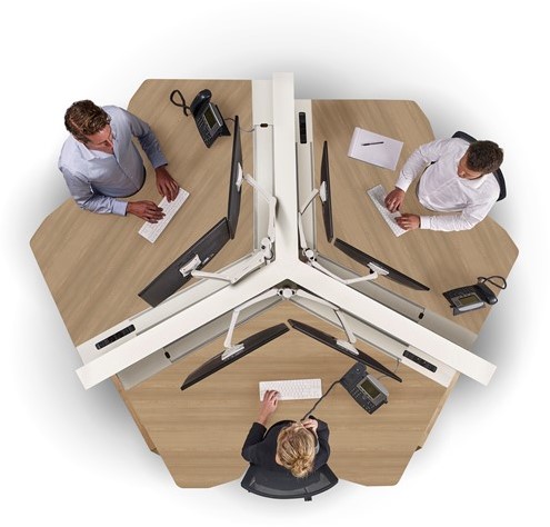 Matrix Pro Wing 3 bureau - Elektrisch zit sta Verstelbaar - Showroommodel-2