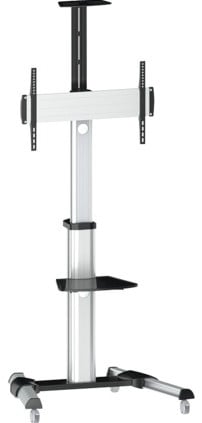 Verrijdbare Monitor standaard pro met shelf