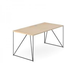 Bureau Draadframe Air met kabeldoorvoerdop