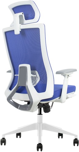 Euroseats Bureaustoel Verona Blauw-2