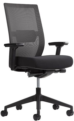 Bureaustoel Office Basic Netweave 3D armleggers