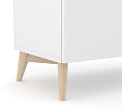Massief houten poten van essenhout - Kast 80 cm of 100 cm breed (4 poten)