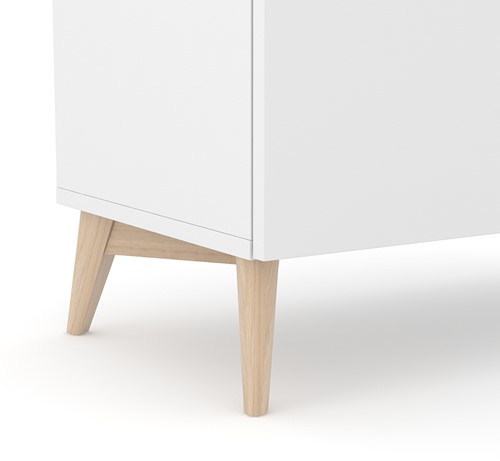 Massief houten poten van essenhout