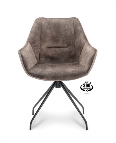 Armstoel Carok 360 spinpoot-2