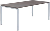 Carre bureau recht 4-poot incl. kabelgoot-3