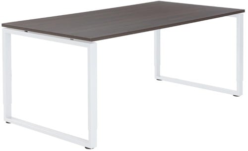 Bureau Carre recht O-poot incl. kabelgoot