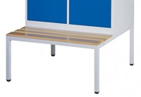 Zitbank t.b.v. Premium Garderobekast en Premium Locker 90 cm breed 