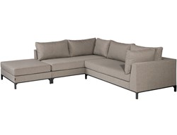 Sicilie Loungeset Tuin Links Taupe