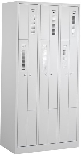 Z-Garderobekast 3 kolommen 87 cm breed-2