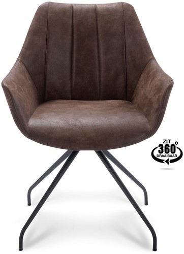 Armstoel Velor 360 spinpoot-3