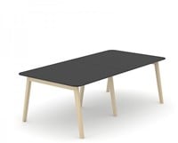 Vergadertafel Nova Wood HPL houten frame-2