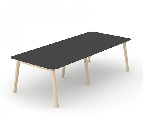 Vergadertafel Nova Wood HPL houten frame