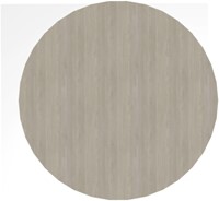 Vergadertafel rond Ø 160 cm - Grey wood