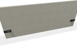 Akoestische Wand Modus Stofgroep Velito Presto - 200 cm - GS4 - Cappucino - GS4 - Cappucino - Zwart