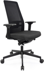 Bureaustoel Dante Mesh 4D armleggers