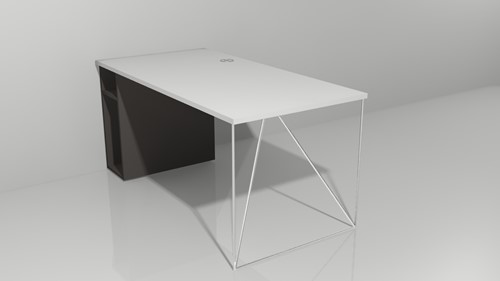 Bureau Air met open kast-3