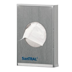 Dispenser dameshygienezakjes SanTRAL RVS 1 Stuk