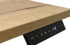 Elektrisch zit sta duo bureau Flex met enkele zijwang-2