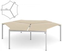 Bench bureau 3 Nova U