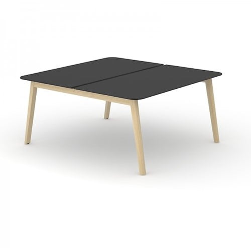 Duo bureau Nova Wood HPL houten frame 