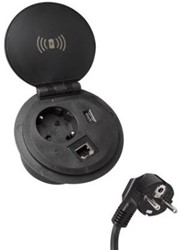 SPOT Plus inbouw stroompunt + draadloos en USB opladen