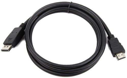 Kabel DisplayPort - HDMI 3M zwart