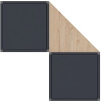 Flexwall hoekblad driehoek 90°-2