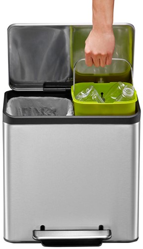 Pedaalemmer EcoCasa 15+15 ltr EKO-3