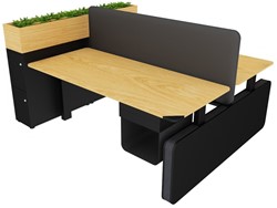 Elektrisch zit sta duo bureau Flow WINI - 2x 180 x 80 cm - Showroommodel