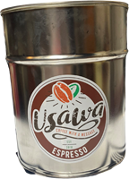 Usawa vers gebrande koffiebonen Espresso blik 4 kilo