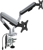 Dubbele Monitorarm Euroseats - Wit-3