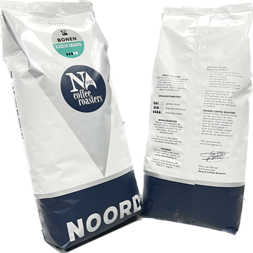 Noord koffiebonen klassiek smaakvol Fair Trade 1000 gram
