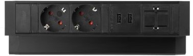 Opbouw stekkerdoos Power Desk UP2.0
