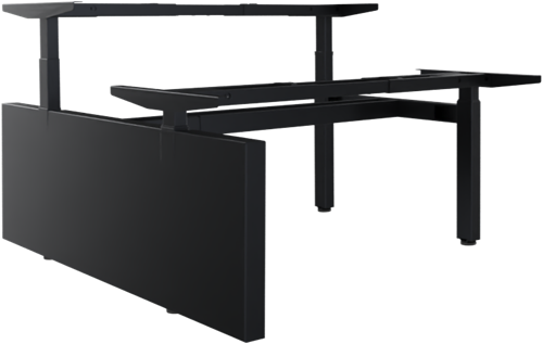 Elektrisch zit sta duo frame Flex met enkele zijwang-2