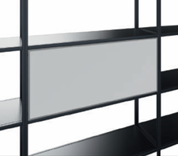 Flexwall inbouw magnetisch dubbelzijdig whiteboard 115 breed