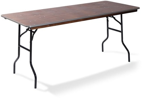 Houten Klaptafel Recht