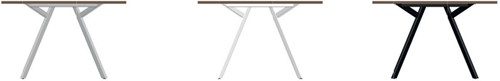 Bridge vergadertafel rond Ø 160 cm-3