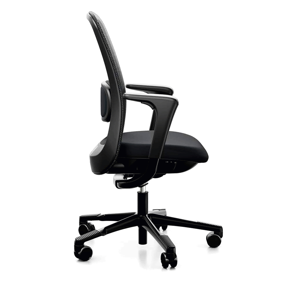 HÅG SOFI Mesh 7500 Zwart 4D SlideBack armleggers