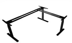 Elektrisch zit sta hoekbureau frame Matrix