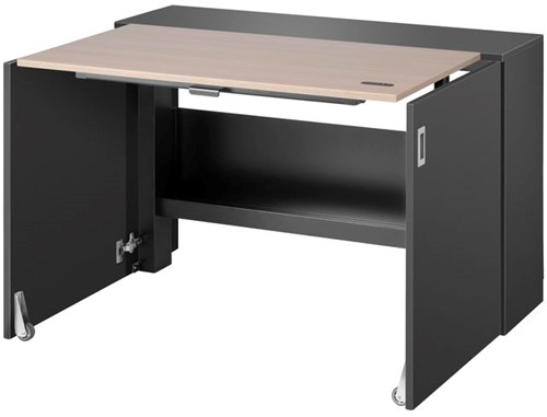 HomeFit_zit_sta_bureau_zwart_kast_verstelbaar_compact_C