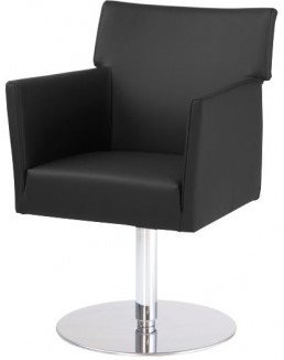 Vergaderstoel Manou volledig gestoffeerd in diverse onderstellen