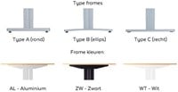 Huislijn type frame frame kleur