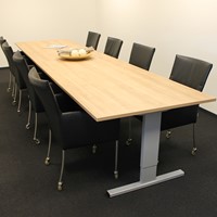 Vergadertafel Basic met koppelpoot recht-3