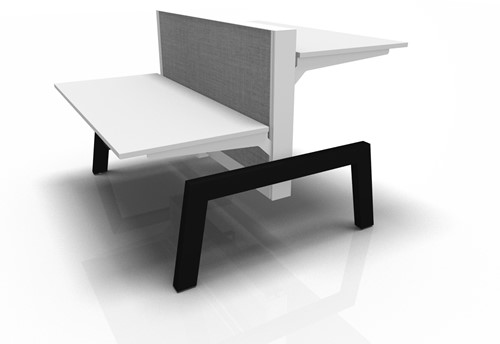 Elektrisch zit sta duo bureau MAX Hybrid Big-2