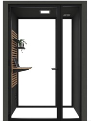 Modulaire Hybrid Phonebooth M+ Hoogwaardige stilteruimte
