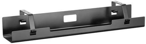 Kabelgoot lengte 60cm, zwart RAL9005