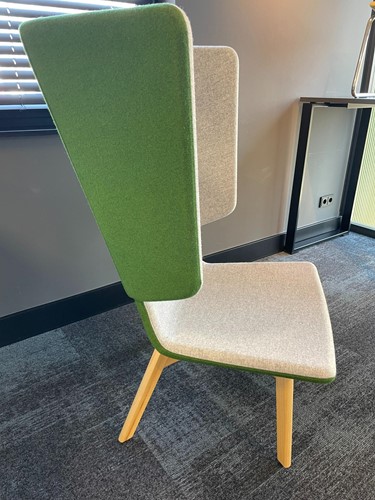 Lounge stoel met hoge rug Twist&Sit - Velito presto GS8/GS0-3