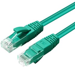 Netwerkkabel UTP CAT6 1M Groen