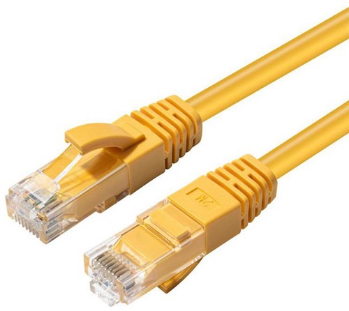 Netwerkkabel UTP CAT6 3M Geel