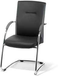 Vergaderstoel Kohl Mireo 6380 gestoffeerd met sledeframe